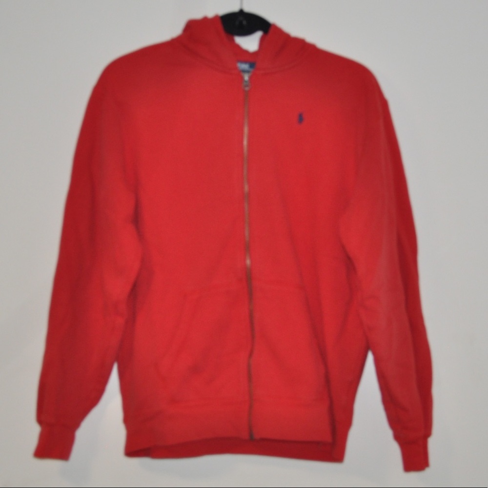 Polo Ralph Lauren red hoodie